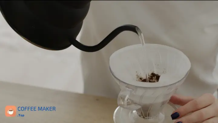 Manual pour over coffee and its coffee makers