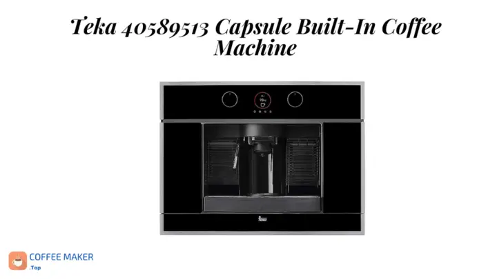 Teka 40589513 capsule built-In coffee machine
