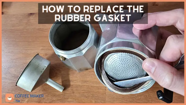How to replace the rubber gasket in a Moka pot