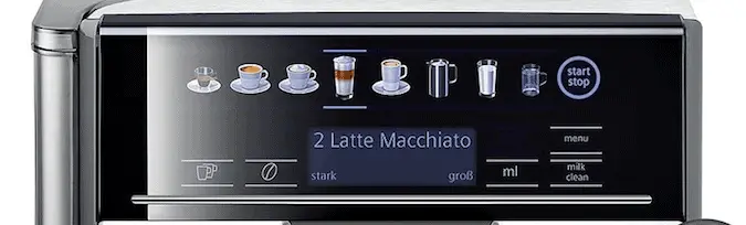 siemens eq6 panel coffee maker