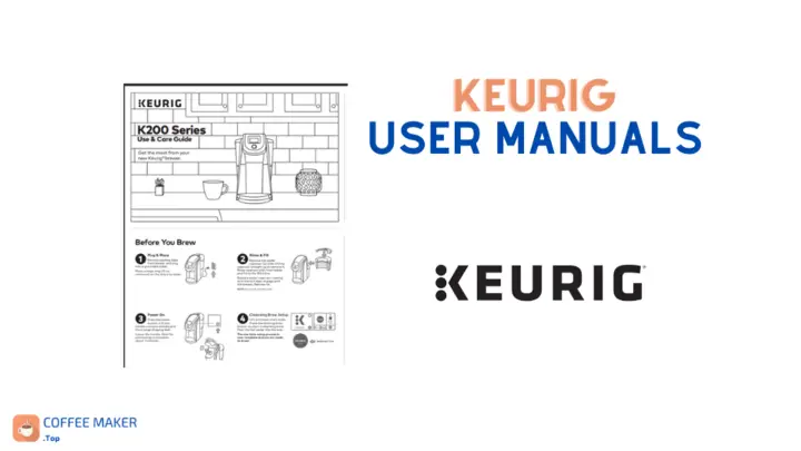 Keurig user manuals