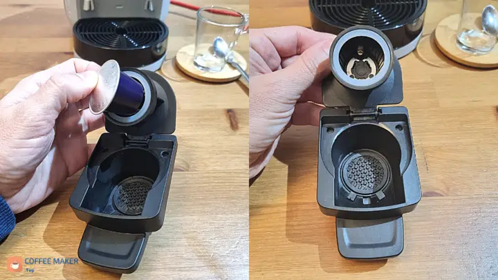 Nespresso and Dolce Gusto adapter for multi pod coffee machine